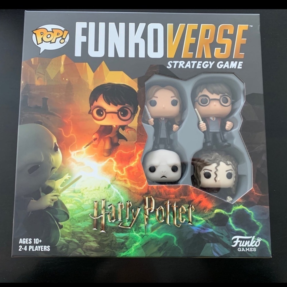 FUNKO POP HARRY POTTER FUNKO VERSE 100 STRATEGY 4 PACK BOARD GAME